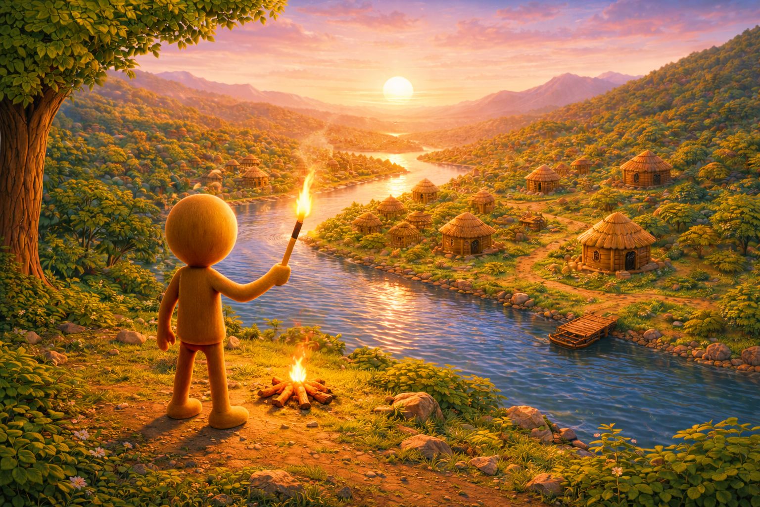 FireMatch Empire · First Age Civilization Overview